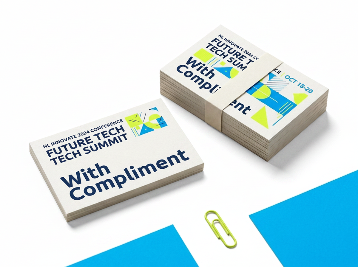 With Compliments Cards
